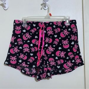bobbiebrooks sleepwear fluffy shorts